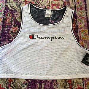 Champion cropped reversible jersey
